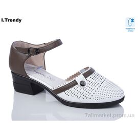 Фотография Туфли женские стильные Лето W201-2 (8 пар р.36-41) "Trendy" недорого оптом от прямого поставщика