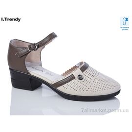 Фотография Туфли женские стильные Лето W201-3 (8 пар р.36-41) "Trendy" недорого оптом от прямого поставщика