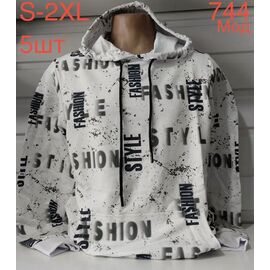 Фотография Худи мужской ND628-744 white р.S-2XL "EMRE" недорого оптом от прямого поставщика