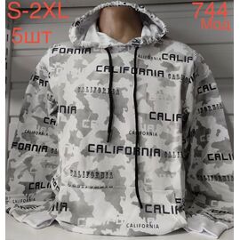 Фотография Худи мужской ND631-744 grey р.S-2XL "EMRE" недорого оптом от прямого поставщика