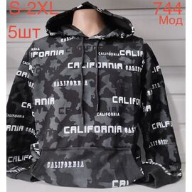 Фотография Худи мужской ND632-744 black р.S-2XL "EMRE" недорого оптом от прямого поставщика