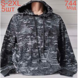 Фотография Худи мужской ND637-744 grey р.S-2XL "EMRE" недорого оптом от прямого поставщика