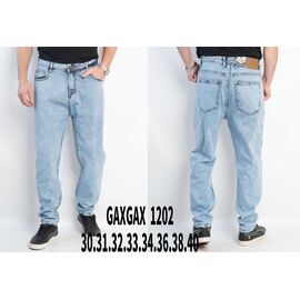 Фотография Джинсы мужские 1202 l.blue р.30-40 "Basanjiu" недорого оптом от прямого поставщика