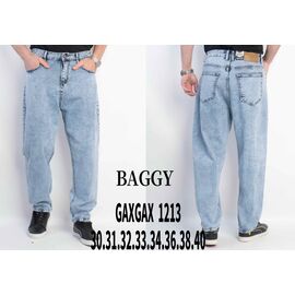 Фотография Джинсы мужские 1213 l.blue р.30-40 "Basanjiu" недорого оптом от прямого поставщика