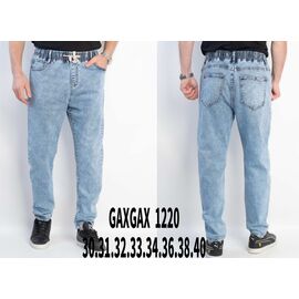 Фотография Джинсы мужские 1220 l.blue р.30-40 "Basanjiu" недорого оптом от прямого поставщика