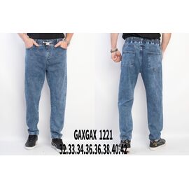 Фотография Джинсы мужские 1221 l.blue р.32-42 "Basanjiu" недорого оптом от прямого поставщика