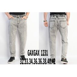Фотография Джинсы мужские 1231 grey р.32-42 "Basanjiu" недорого оптом от прямого поставщика
