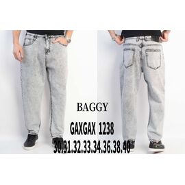 Фотография Джинсы мужские 1238 grey р.30-40 "Basanjiu" недорого оптом от прямого поставщика