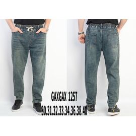 Фотография Джинсы мужские 1257 blue р.30-40 "Basanjiu" недорого оптом от прямого поставщика