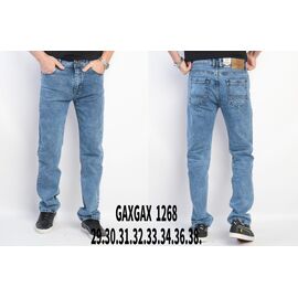 Фотография Джинсы мужские 1268-1 l.blue р.29-38 "Basanjiu" недорого оптом от прямого поставщика