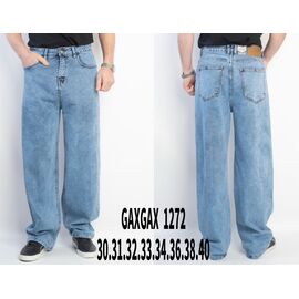 Фотография Джинсы мужские 1272 l.blue р.30-40 "Basanjiu" недорого оптом от прямого поставщика
