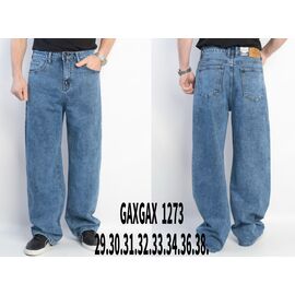 Фотография Джинсы мужские 1273 l.blue р.29-38 "Basanjiu" недорого оптом от прямого поставщика
