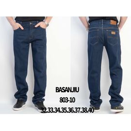 Фотография Джинсы мужские 803-10 blue р.32-40 "Basanjiu" недорого оптом от прямого поставщика