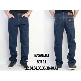 Фотография Джинсы мужские 803-11 blue р.32-42 "Basanjiu" недорого оптом от прямого поставщика
