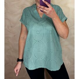 футболка жіноча 26004 green р.M-2XL "PULSE" недорого оптом від прямого постачальника