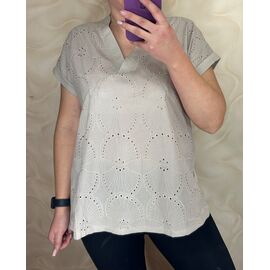 футболка жіноча 26004 grey р.M-2XL "PULSE" недорого оптом від прямого постачальника