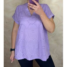 футболка жіноча 26004 lilac р.M-2XL "PULSE" недорого оптом від прямого постачальника