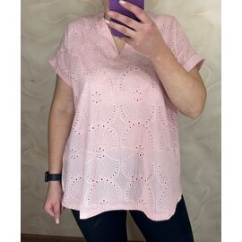 футболка жіноча 26004 pink р.M-2XL "PULSE" недорого оптом від прямого постачальника