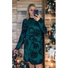 Фотография Платье женское 26280 green р.48-52 "PULSE" недорого оптом от прямого поставщика