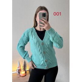 Кофта жіноча 001 l.blue р.42-48 "FSN" недорого оптом від прямого постачальника