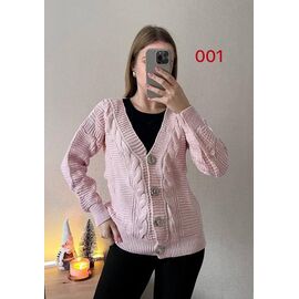 Кофта жіноча 001 pink р.42-48 "FSN" недорого оптом від прямого постачальника