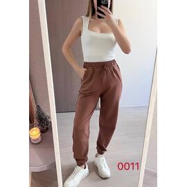 Штани спортивні жіночі 0011 brown р.44-48 "FSN" недорого оптом від прямого постачальника