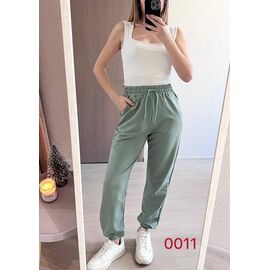 Штани спортивні жіночі 0011 green р.44-48 "FSN" недорого оптом від прямого постачальника