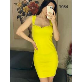 Жіночий сарафан 1034 yellow р.42-46 "FSN" недорого оптом від прямого постачальника