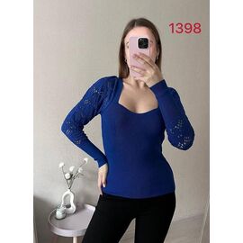 Светр жіночий 1398 blue р.42-46 "FSN" недорого оптом від прямого постачальника