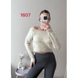 Светр жіночий 1607 beige р.42-46 "FSN" недорого оптом від прямого постачальника