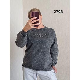 Светр жіночий 2798 d.grey р.48-54 "FSN" недорого оптом від прямого постачальника