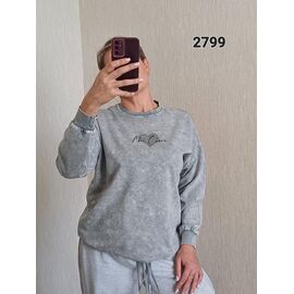 Светр жіночий 2799 d.grey р.48-54 "FSN" недорого оптом від прямого постачальника