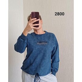 Светр жіночий 2800 blue р.48-54 "FSN" недорого оптом від прямого постачальника