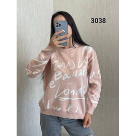 Светр жіночий 3038 l.beige р.44-48 "FSN" недорого оптом від прямого постачальника