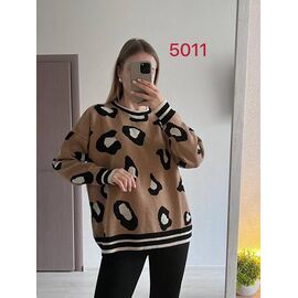 Светр жіночий 5011 brown р.42-48 "FSN" недорого оптом від прямого постачальника