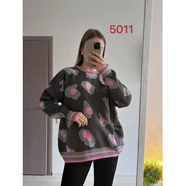 Светр жіночий 5011 d.grey р.42-48 "FSN" недорого оптом від прямого постачальника