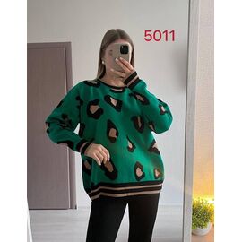 Светр жіночий 5011 green р.42-48 "FSN" недорого оптом від прямого постачальника