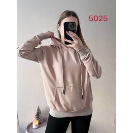Худі жіноче 5025 beige р.46-52 "FSN" недорого оптом від прямого постачальника