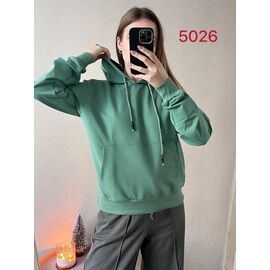 Худі жіноче 5026 green р.42-48 "FSN" недорого оптом від прямого постачальника