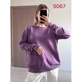 Светр жіночий 5067 purple р.46-52 "FSN" недорого оптом від прямого постачальника