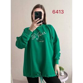 Светр жіночий 6413 green р.48-54 "FSN" недорого оптом від прямого постачальника