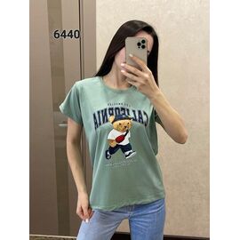 футболка жіноча 6440 mint р.46-52 "FSN" недорого оптом від прямого постачальника