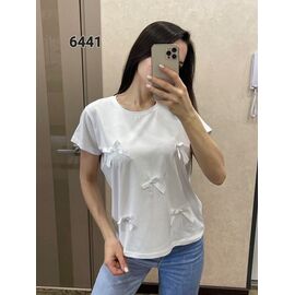 футболка жіноча 6441 white р.46-52 "FSN" недорого оптом від прямого постачальника