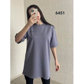 Туніка жіноча 6451 grey р.44-48 "FSN" недорого оптом від прямого постачальника