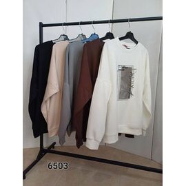 Светр жіночий 6503 white р.52-58 "FSN" недорого оптом від прямого постачальника