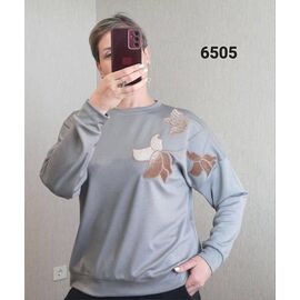 Светр жіночий 6505 grey р.52-58 "FSN" недорого оптом від прямого постачальника