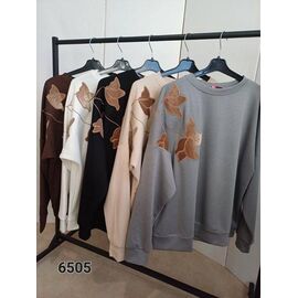 Светр жіночий 6505 white р.52-58 "FSN" недорого оптом від прямого постачальника