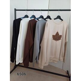 Светр жіночий 6506 grey р.52-58 "FSN" недорого оптом від прямого постачальника