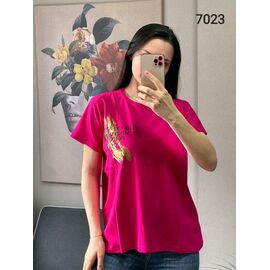 футболка жіноча 7023 pink р.42-48 "FSN" недорого оптом від прямого постачальника