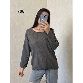 Светр жіночий 706 grey р.48-52 "FSN" недорого оптом від прямого постачальника